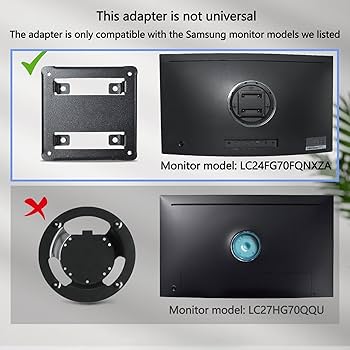 Amazon.com: Computer Monitor Stands CFG70 Mount Adapter is